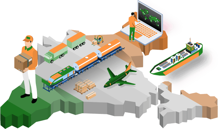 Pickup & Drop off Network across India