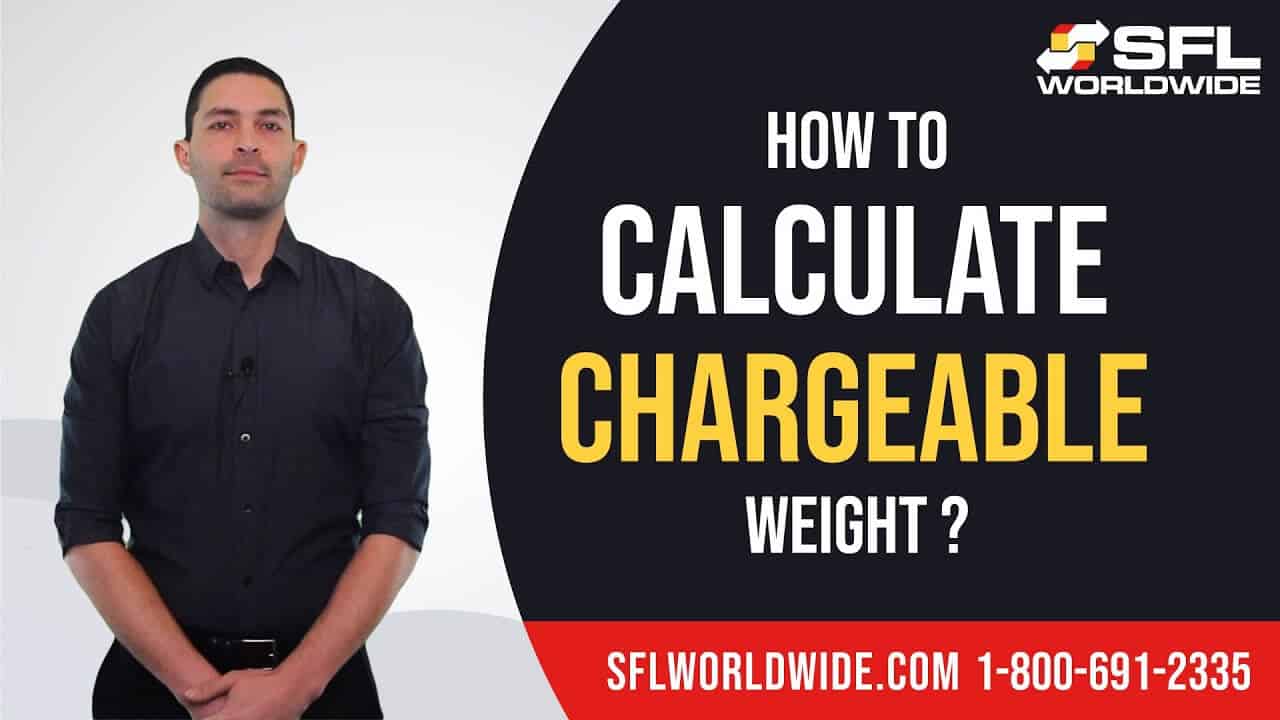 How to Calculate Chargeable Weight?