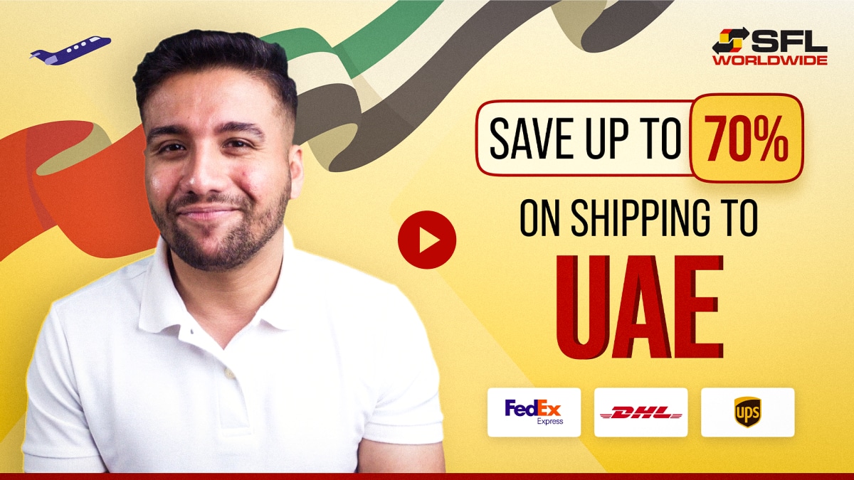 Shipping to UAE from USA - Save up to 70%
