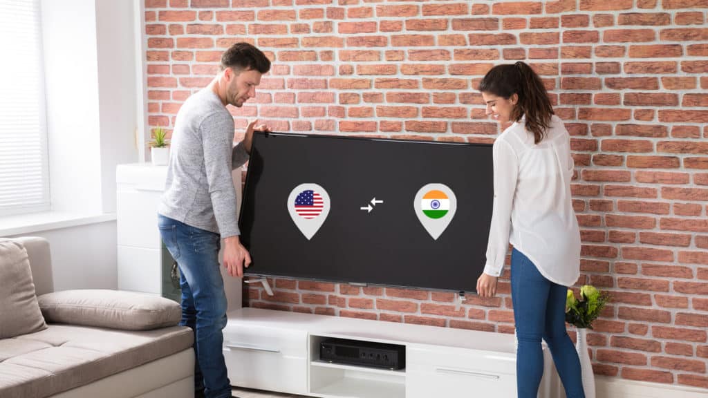 IS IT WORTH SHIPPING TV FROM USA TO INDIA?